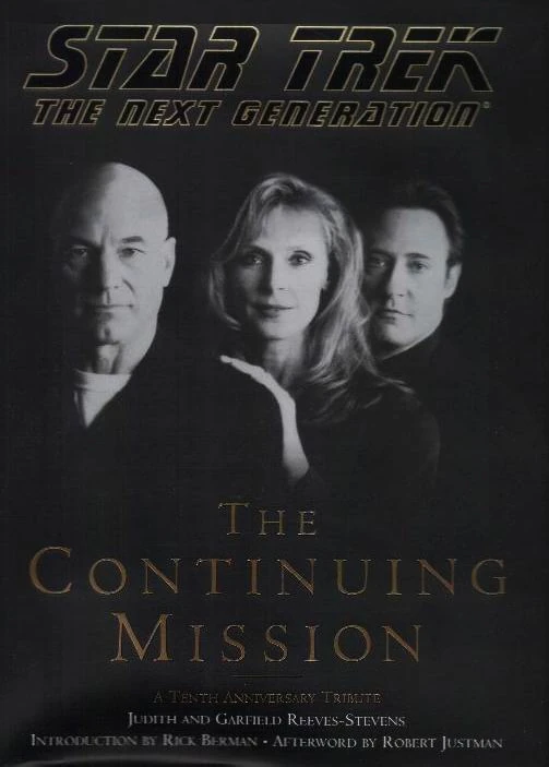 Cover of Star Trek: The Next Generation — The Continuing Mission: A Tenth Anniversary Tribute