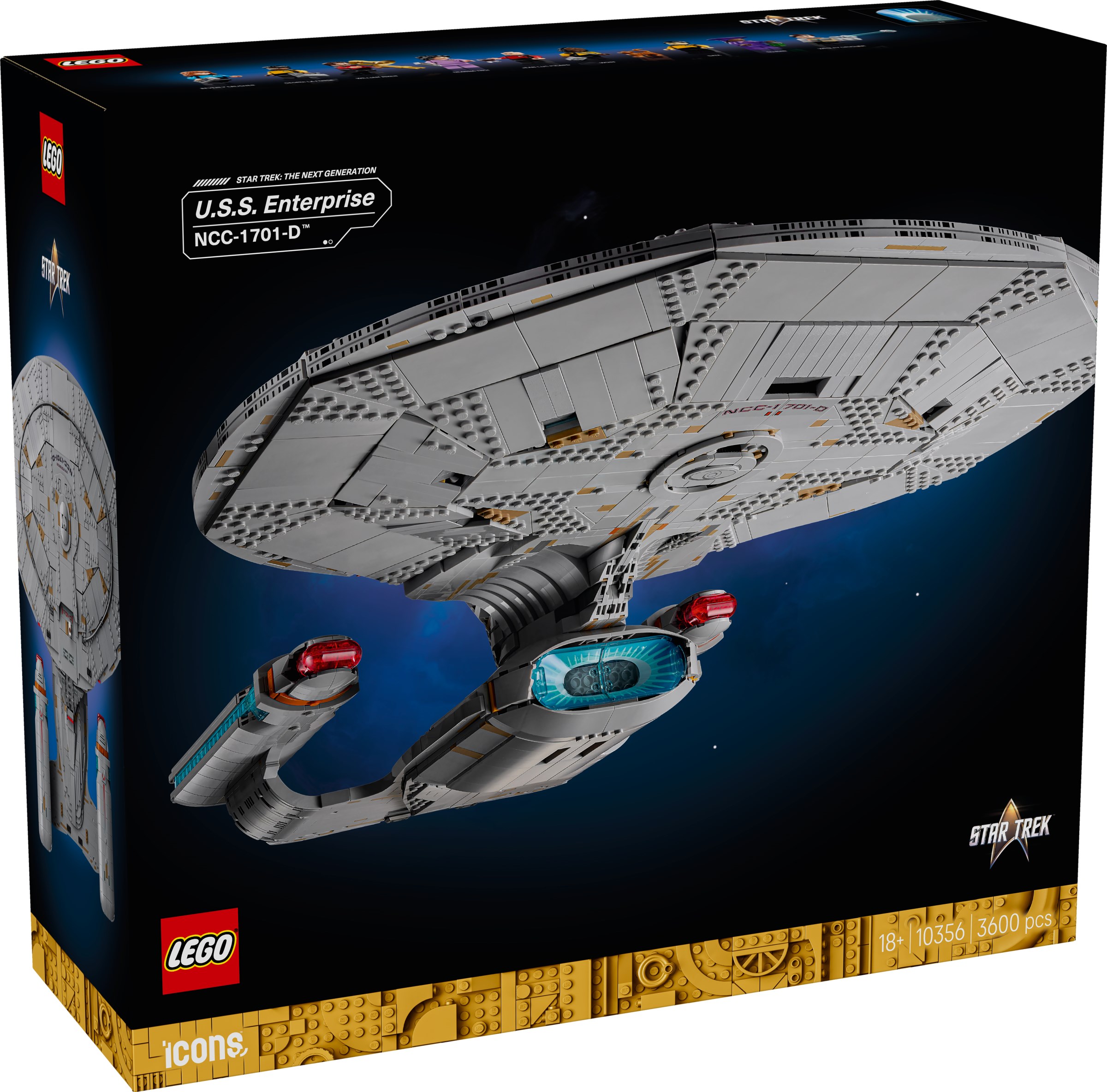LEGO Icons USS Enterprise NCC-1701-D