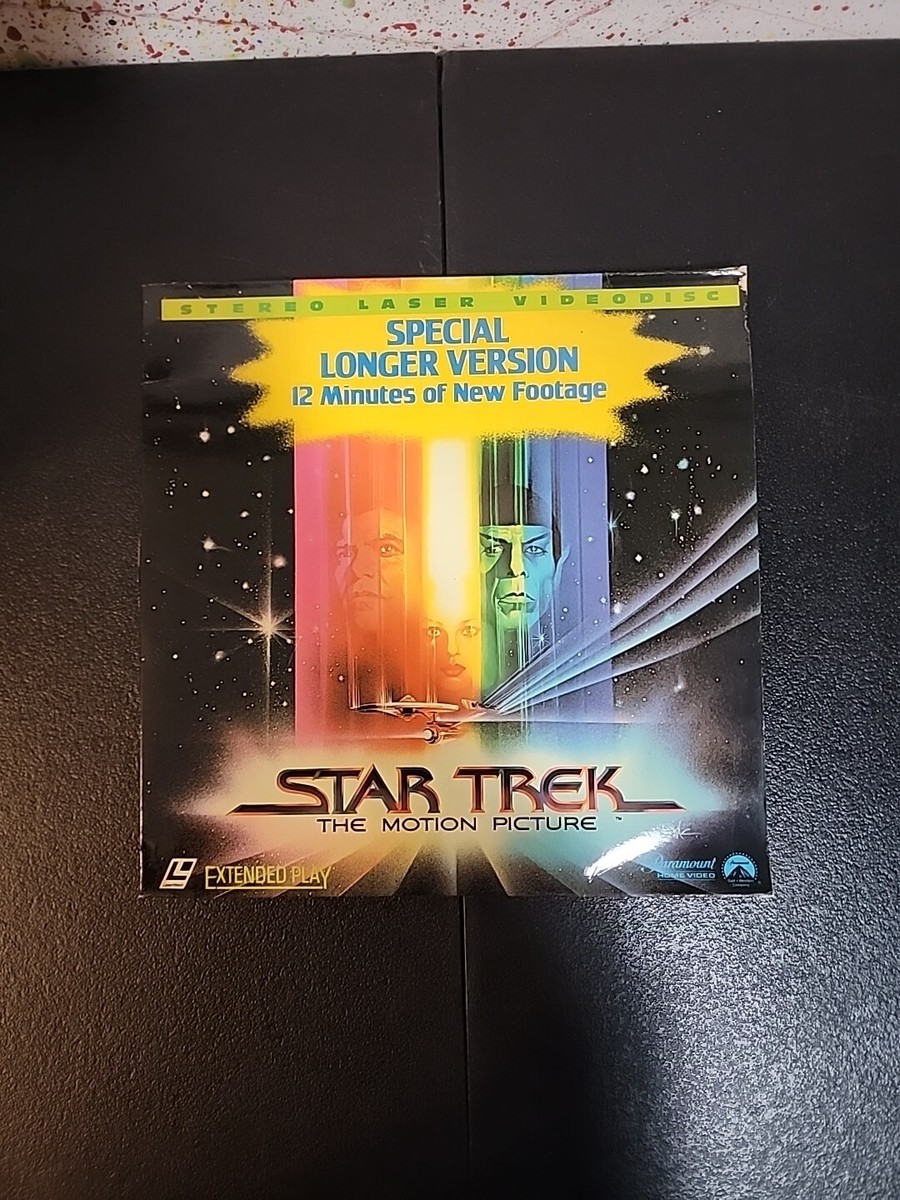 Star Trek The Motion Picture Special Longer Version LaserDisc