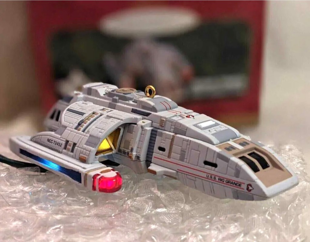 1999 Hallmark Keepsake Runabout U.S.S. Rio Grande ornament