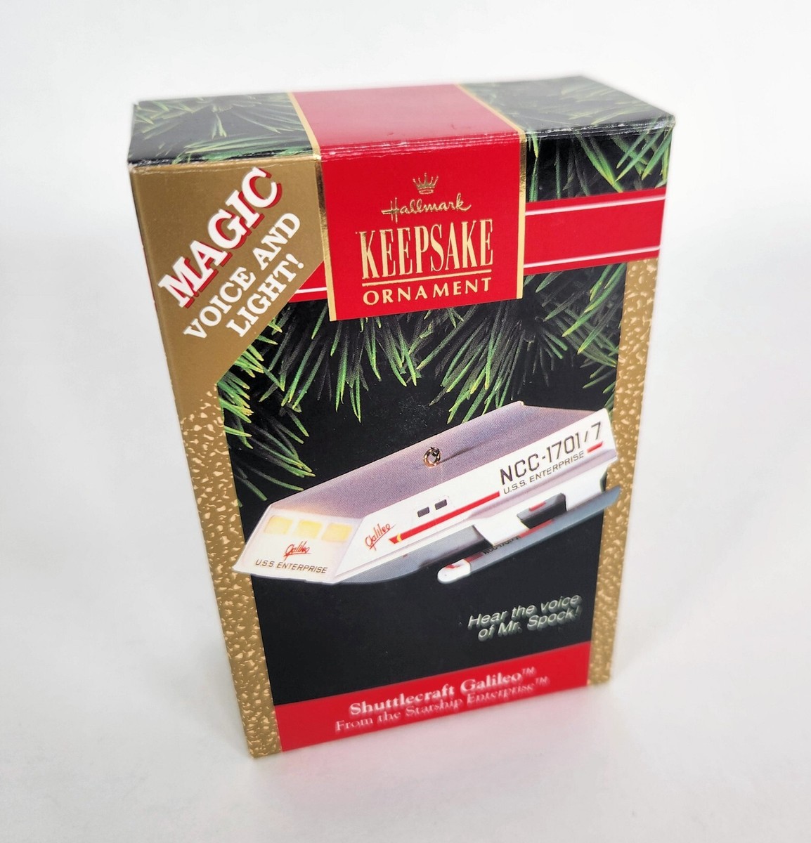 1992 Hallmark Keepsake Shuttlecraft Galileo ornament