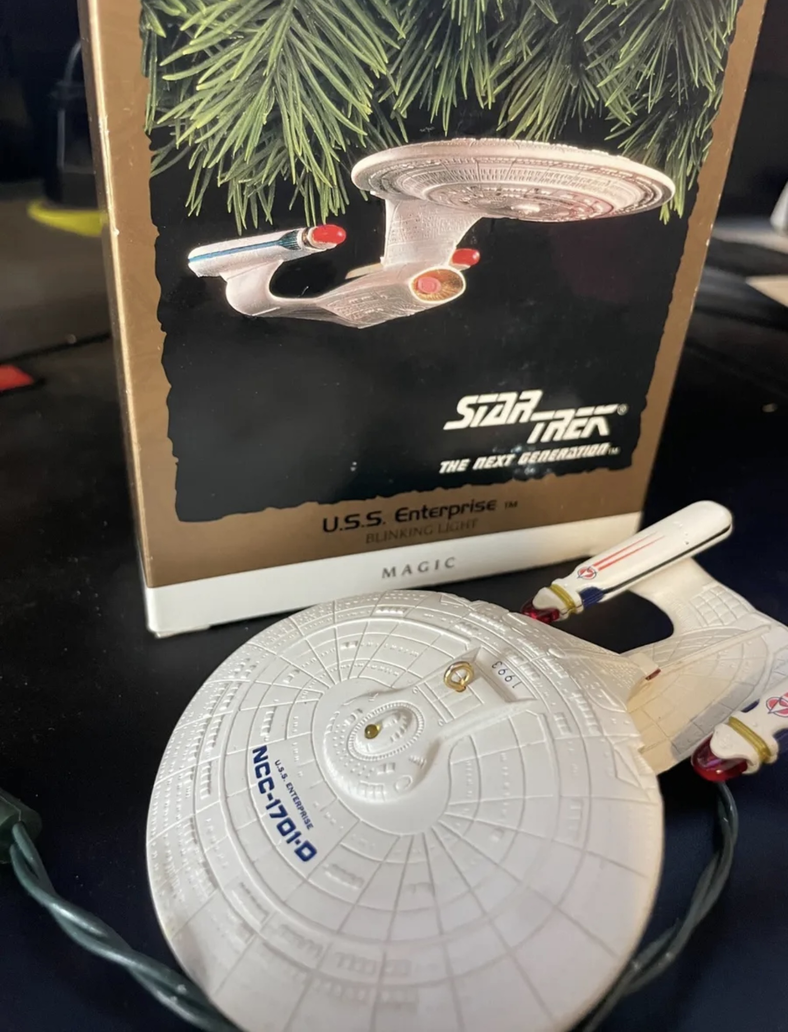 1993 Hallmark Keepsake U.S.S. Enterprise NCC-1701-D ornament