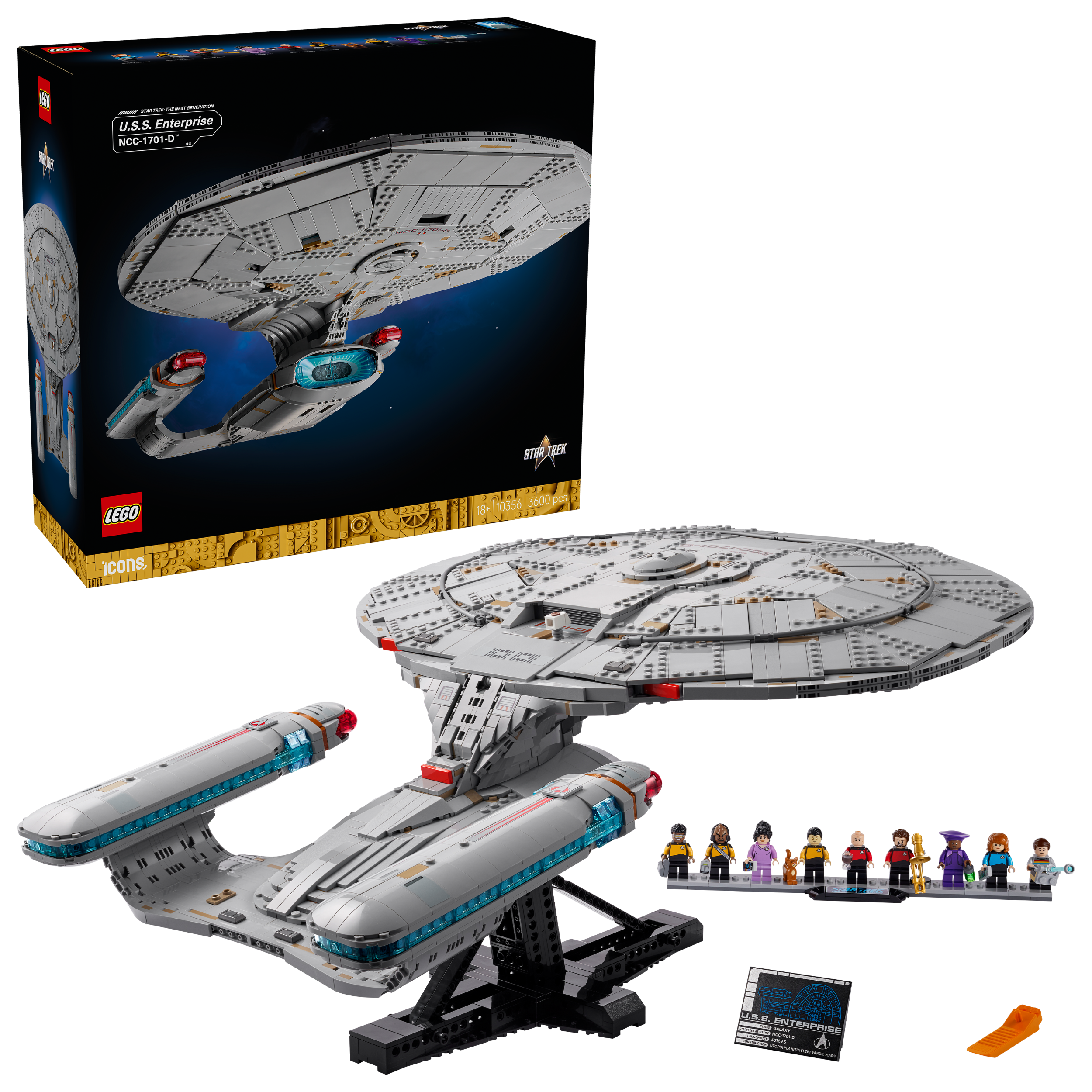 LEGO Icons U.S.S. Enterprise NCC-1701-D set 10356