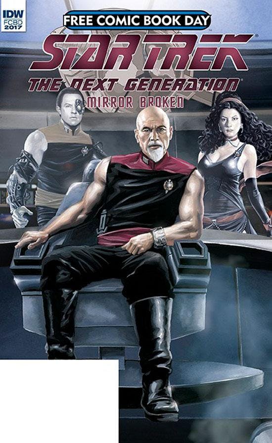 Cover of Star Trek: The Next Generation — Mirror Broken #0