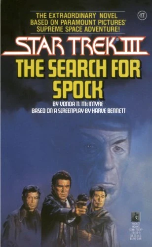 Paperback cover of Star Trek III: The Search for Spock novelization