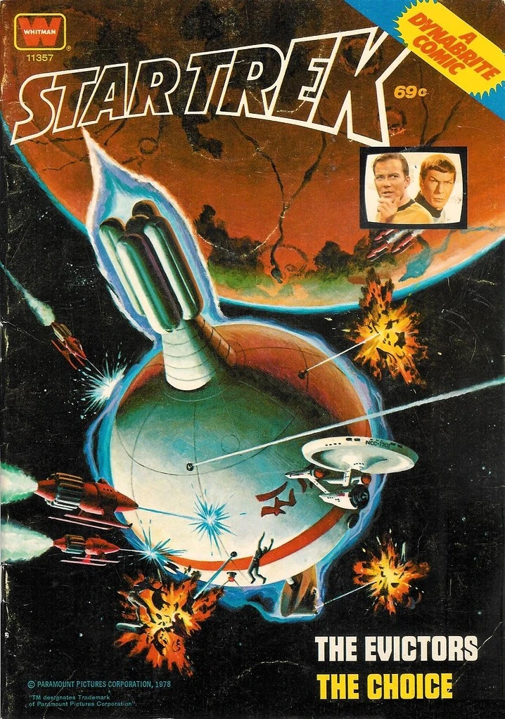 Cover of Star Trek: The Evictors / The Choice