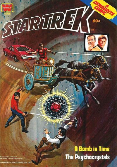 Cover of Star Trek: A Bomb in Time / The Psychocrystals
