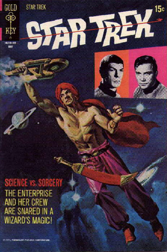 Cover of Star Trek #10: Science vs. Sorcery