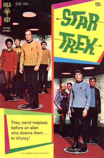 Cover of Star Trek #8: The Youth Trap