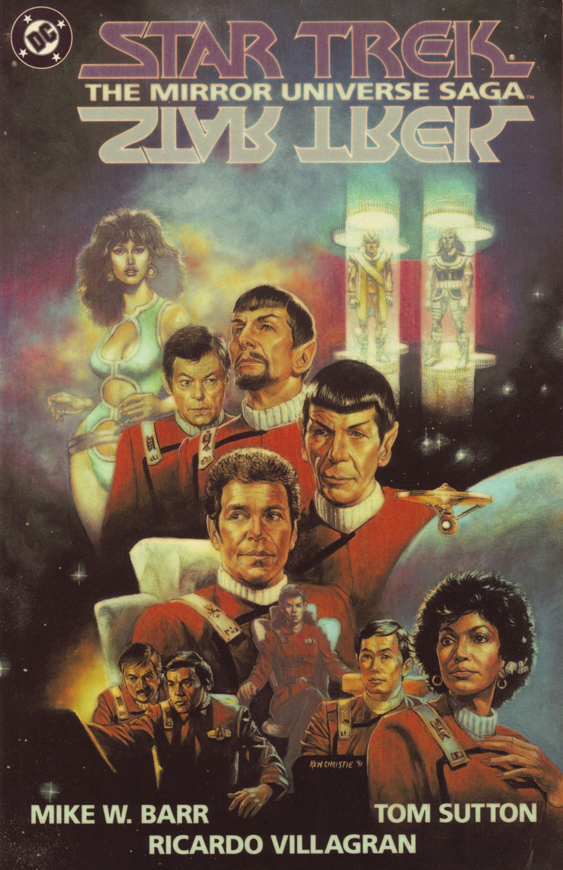 Cover of Star Trek: The Mirror Universe Saga
