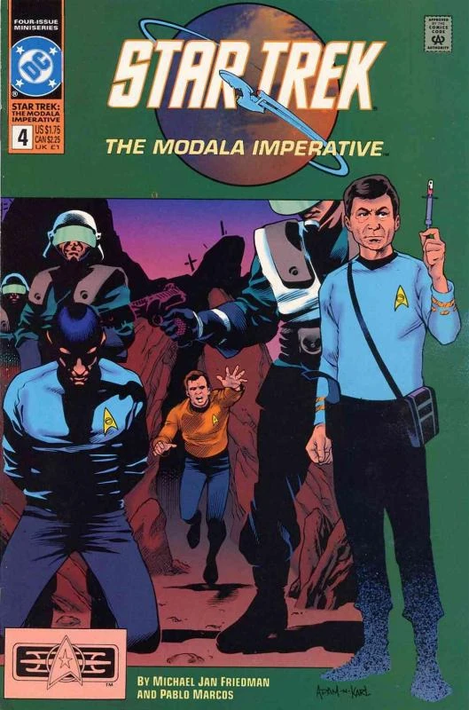 Cover of Star Trek: The Modala Imperative #4