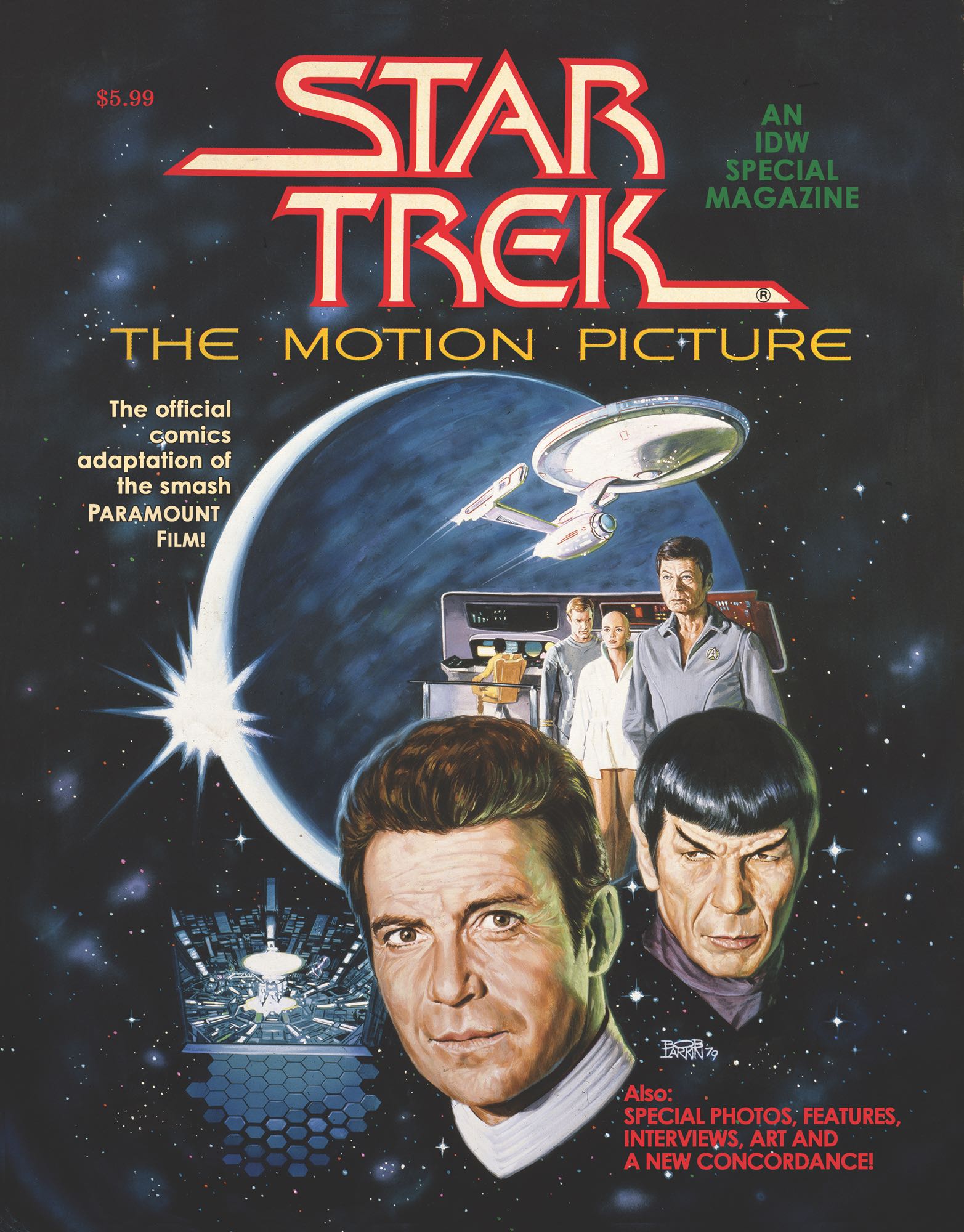 Cover of Star Trek: The Motion Picture, an IDW special magazine