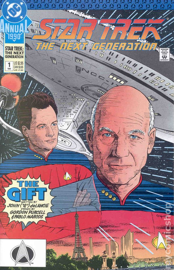 Cover of Star Trek: The Next Generation Annual #1, The Gift