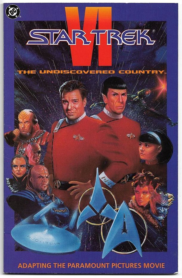 Cover of Star Trek VI: The Undiscovered Country official movie adaptation