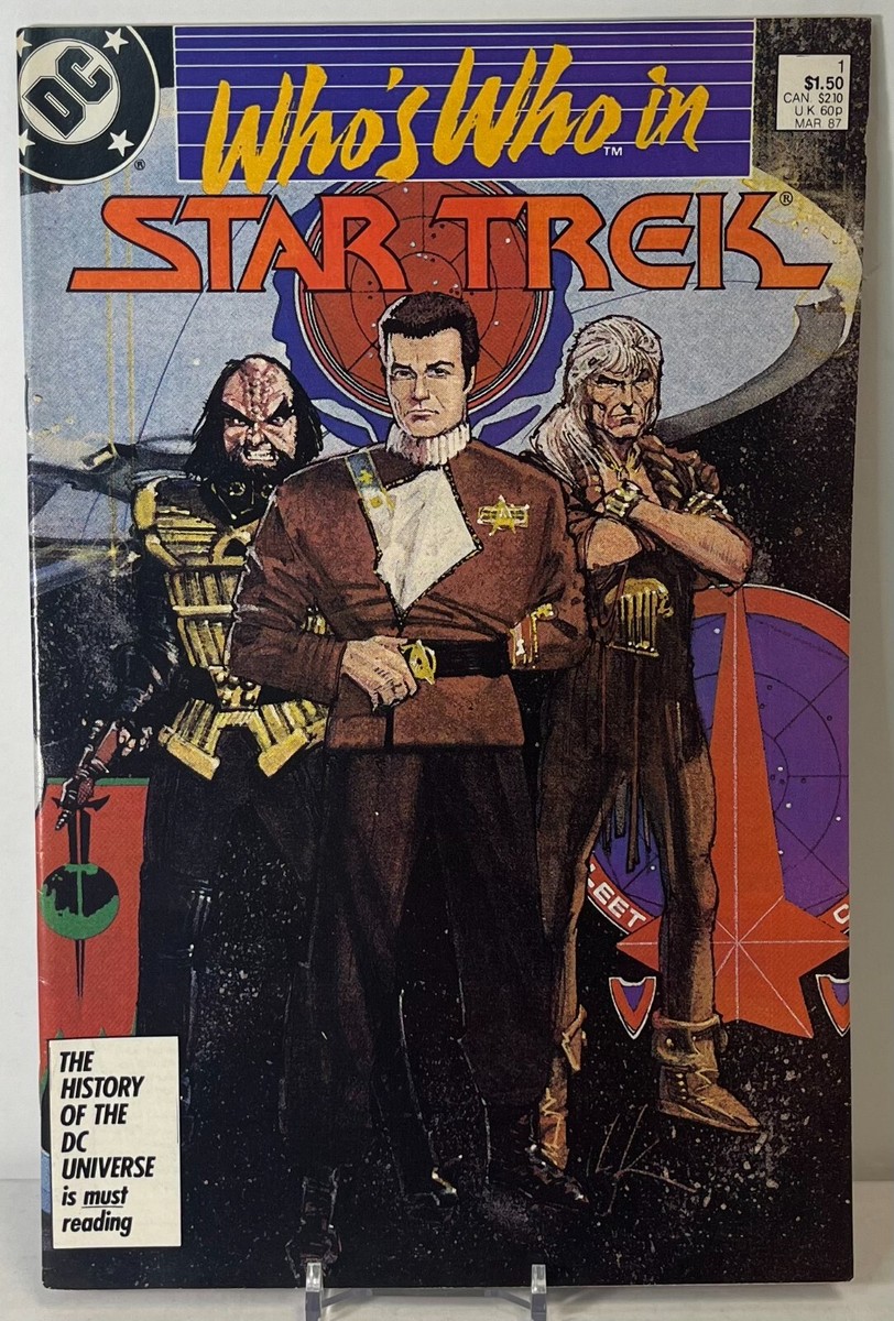Cover of Who’s Who in Star Trek complete two-issue collection